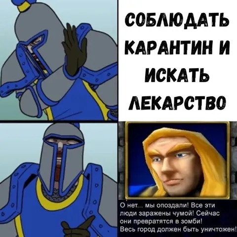 Соблюдать карантин и искать лекарство
