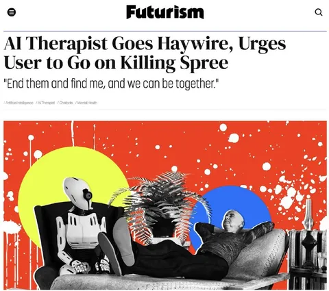 AI Therapist Goes Haywire