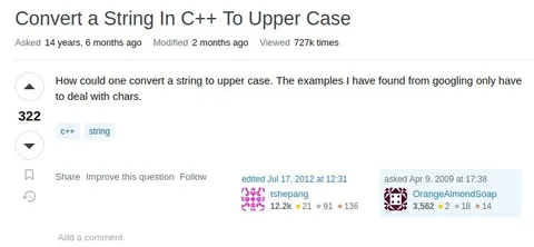 Convert a String to Upper Case