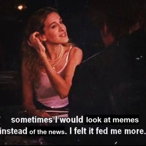 Memes Instead of the News