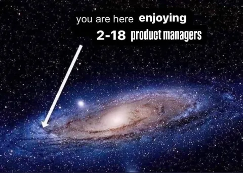 Enjoying Two to Eighteen Product Managers