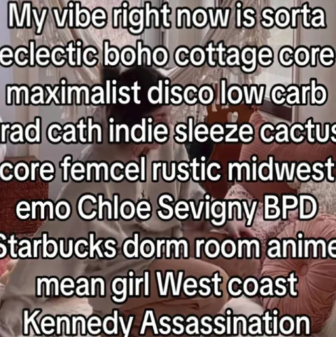 My Vibe Right Now