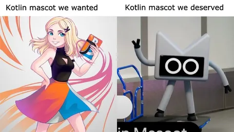 Kotlin Mascot We Deserved