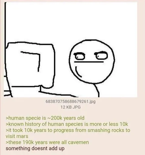 Human History Doesn't Add Up