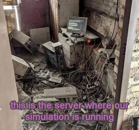 Server Running Our Simulation