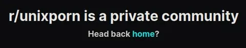r/unixporn Private Community Message