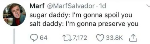 Sugar Daddy Salt Daddy Joke