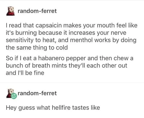 Habanero and Breath Mints