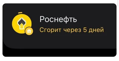 Роснефть сгорит через пять дней