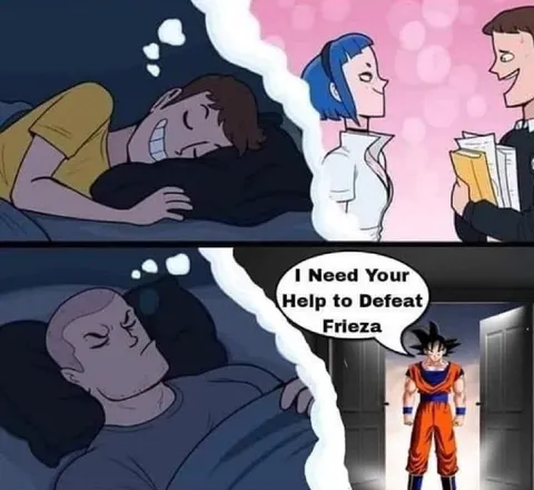 Goku Interrupts the Dream