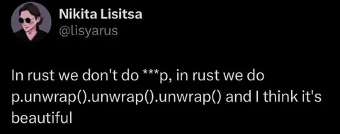 Rust Unwrap Chain Is Beautiful