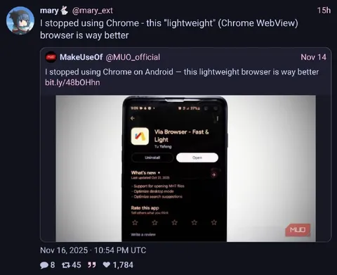 Lightweight Browser Is Way Better