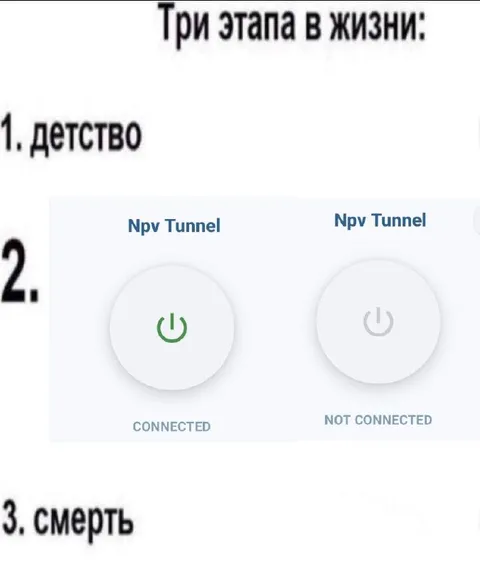 Три этапа в жизни
