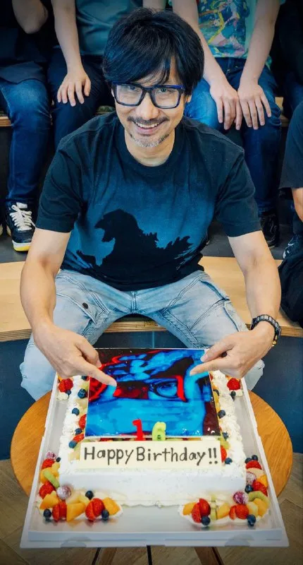 Hideo Kojima Birthday Cake