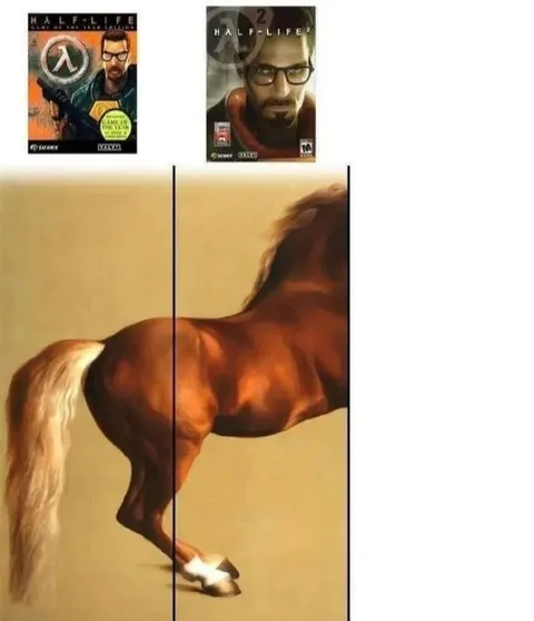Half-Life horse reveal