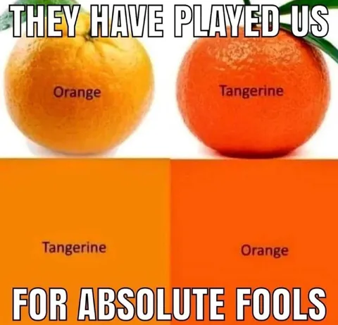 Orange and Tangerine Mix-Up