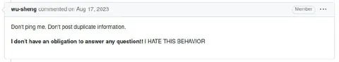 I Hate This Behavior