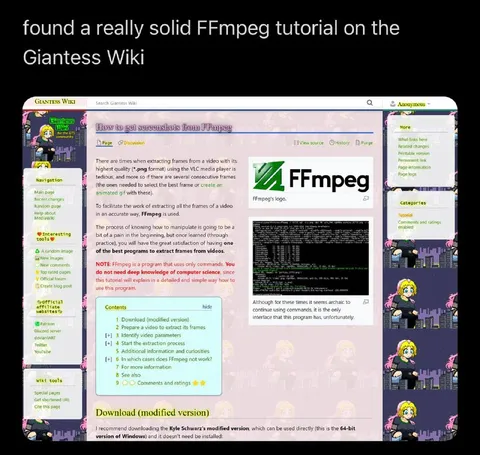 FFmpeg Tutorial Found