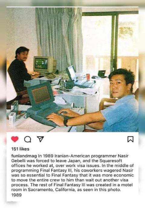 Final Fantasy Team Moves Motel