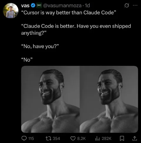 Cursor vs Claude Code Debate