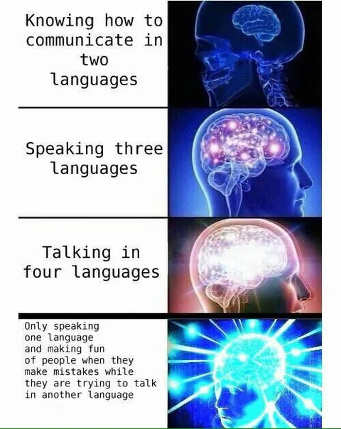 Speaking Four Languages