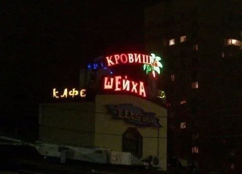 Кровишка шейха ночью