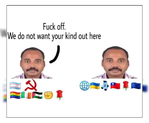 Fuck Off, We Do Not Want Your Kind