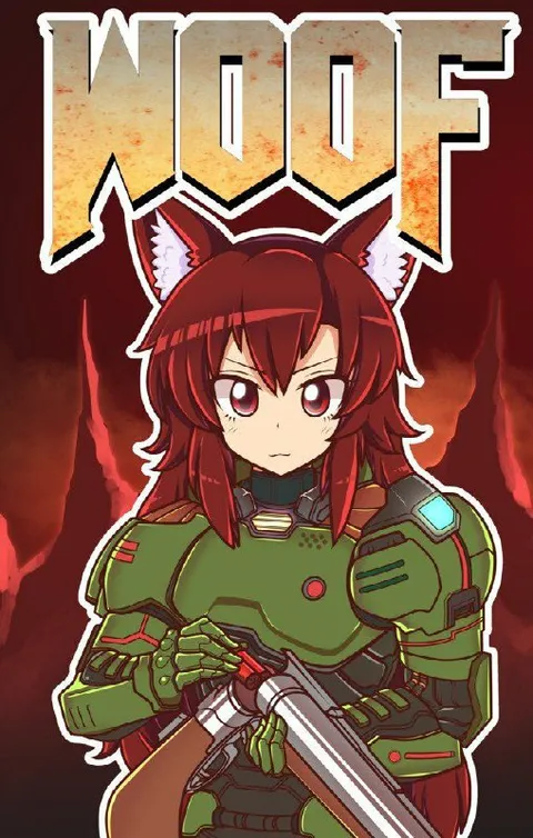 Anime Doom Marine