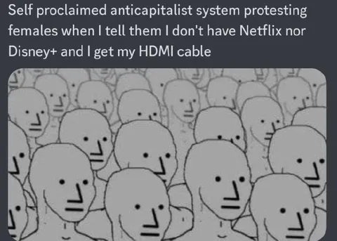 Anticapitalist Netflix Protest
