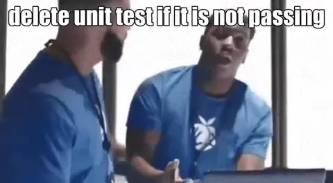 Delete the Failing Unit Test
