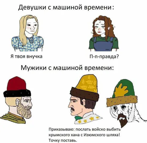 Мужики с машиной времени