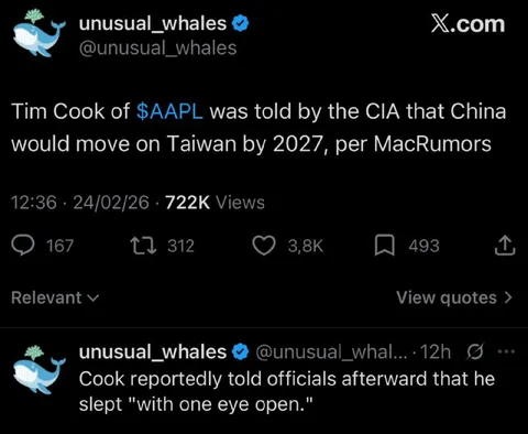 Tim Cook Sleeps With One Eye Open