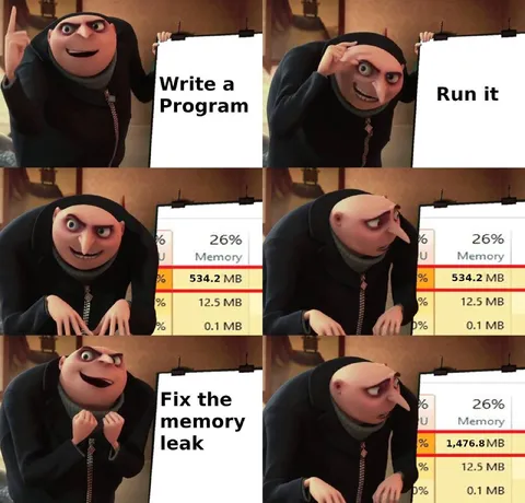 Gru Fixes the Memory Leak