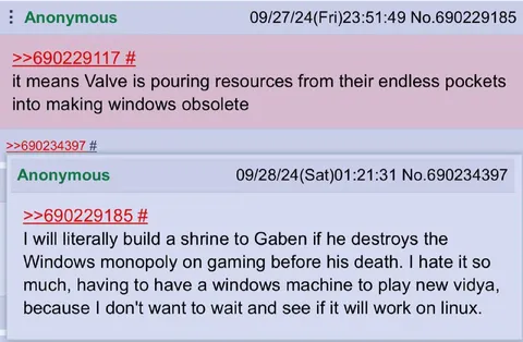 Gaben Shrine for Linux Gaming