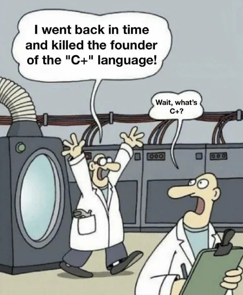 The C++ Time Travel Paradox
