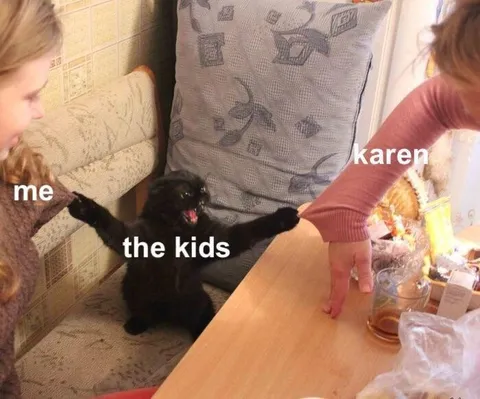 Cat Separates Me and Karen