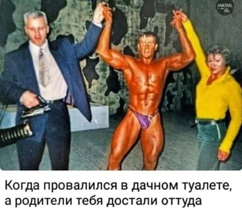 Когда родители достали из туалета