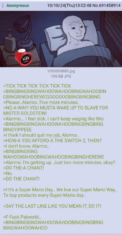 Alarm Clock Super Mario Chant