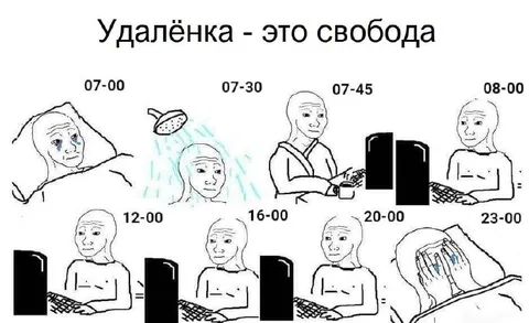 Удалёнка — это свобода