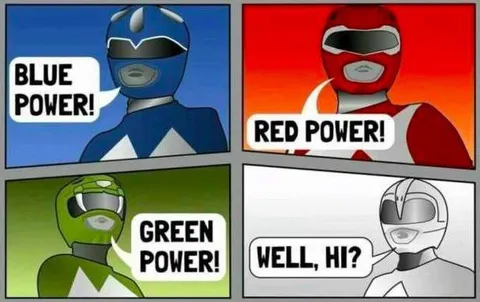 Power Rangers Color Introduction