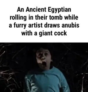 Ancient Egyptian Tomb Artist Horror