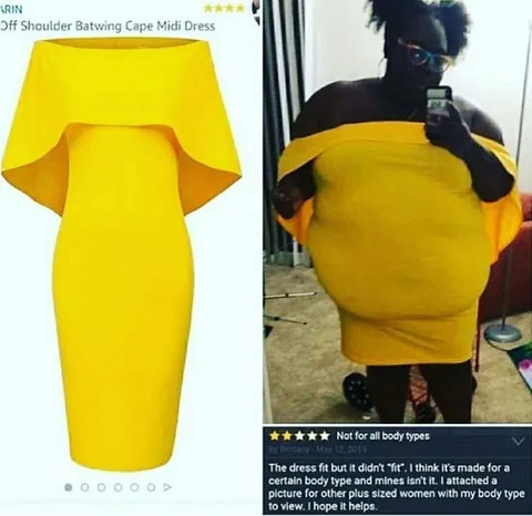 Dress Not for All Body Types