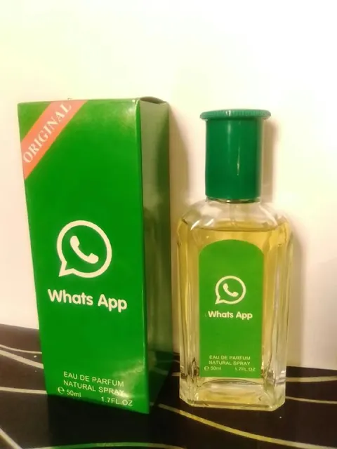 WhatsApp Perfume Bottle