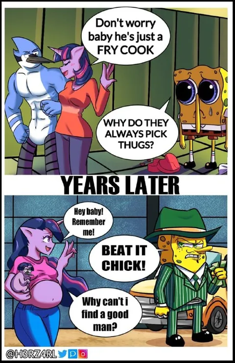Years Later, She Picks a Thug