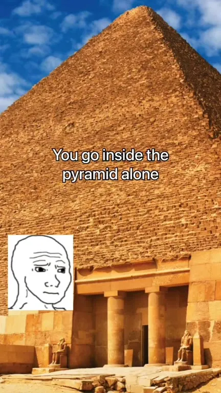 Egyptian Pyramid Adventure Gone Wrong