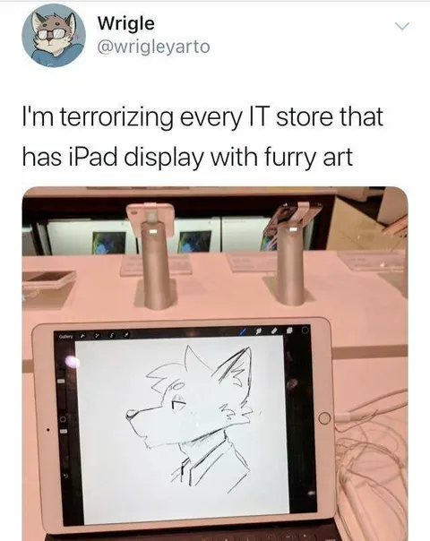 Furry Art on Every iPad