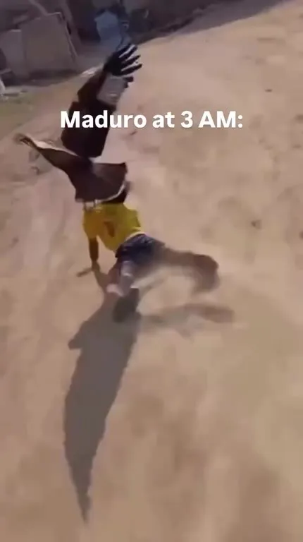 Maduro at 3 AM Vulture Dance