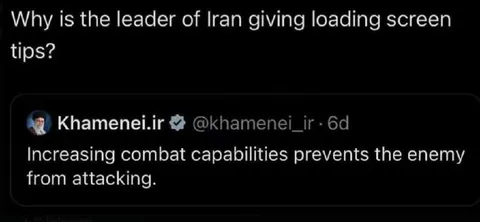 Iran Leader Loading Screen Tips