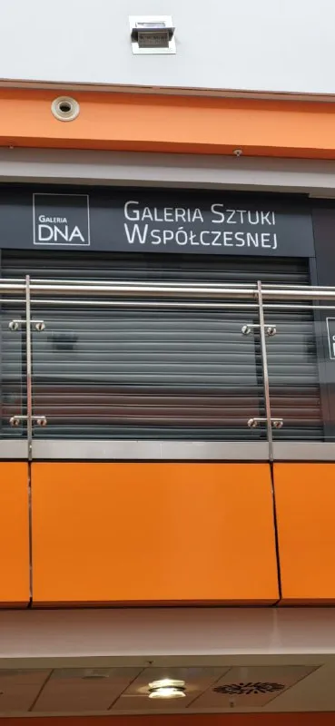 Galeria sztuki współczesnej zamknięta
