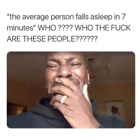 Average Person Falls Asleep in Seven Minutes